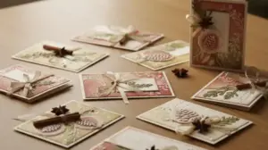 kartki świąteczne recznie robione