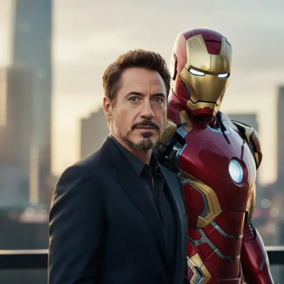 tony stark and iron man