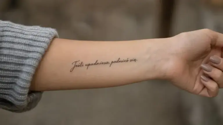 Fajne Cytaty Na Tatuaż Po Polsku